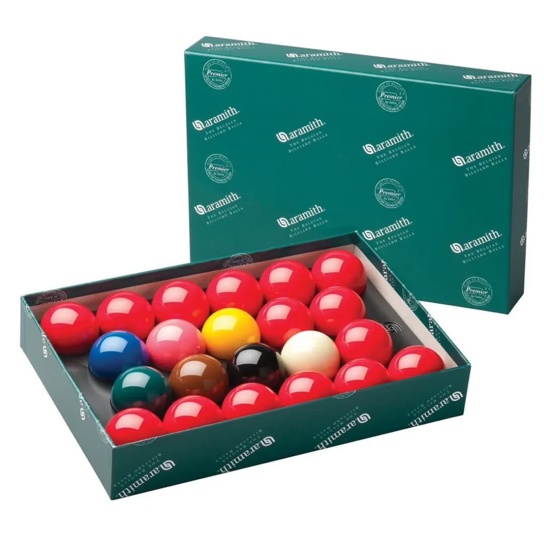 2 1/16” Aramith® Premier Snooker Ball Set — commercial gaming tables supplied nationwide