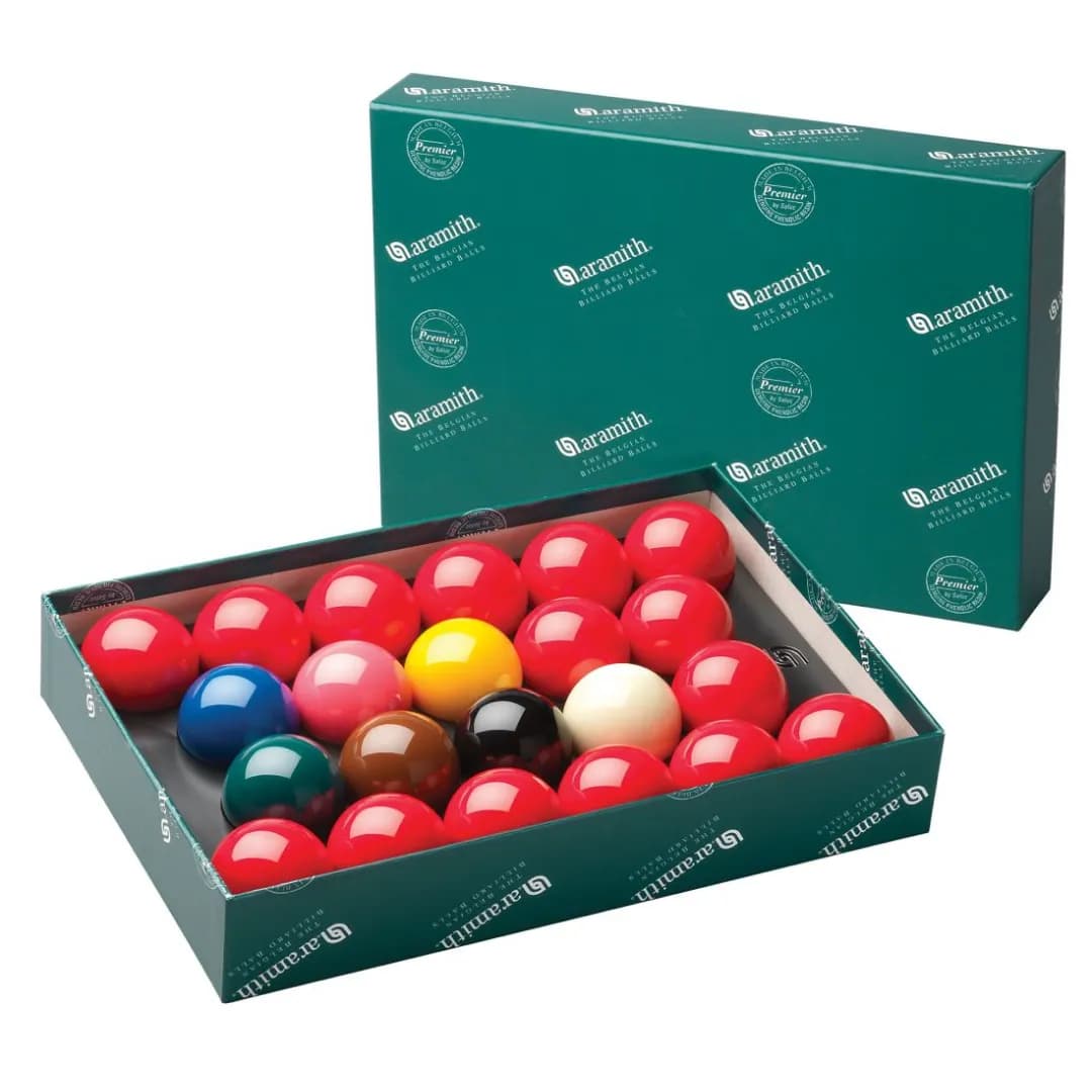 2¼” Aramith® Premier Snooker Ball Set — commercial gaming tables supplied nationwide