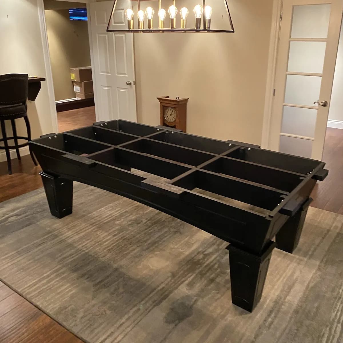 7-9' Ascot Black Majestic Pool Table — commercial gaming tables supplied nationwide