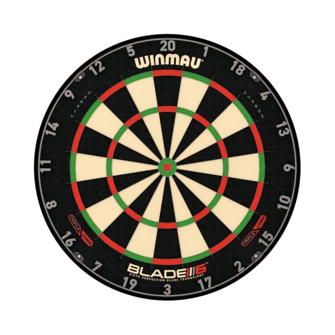 Blade 6 Triple Core Dartboard by Winmau — commercial gaming tables supplied nationwide