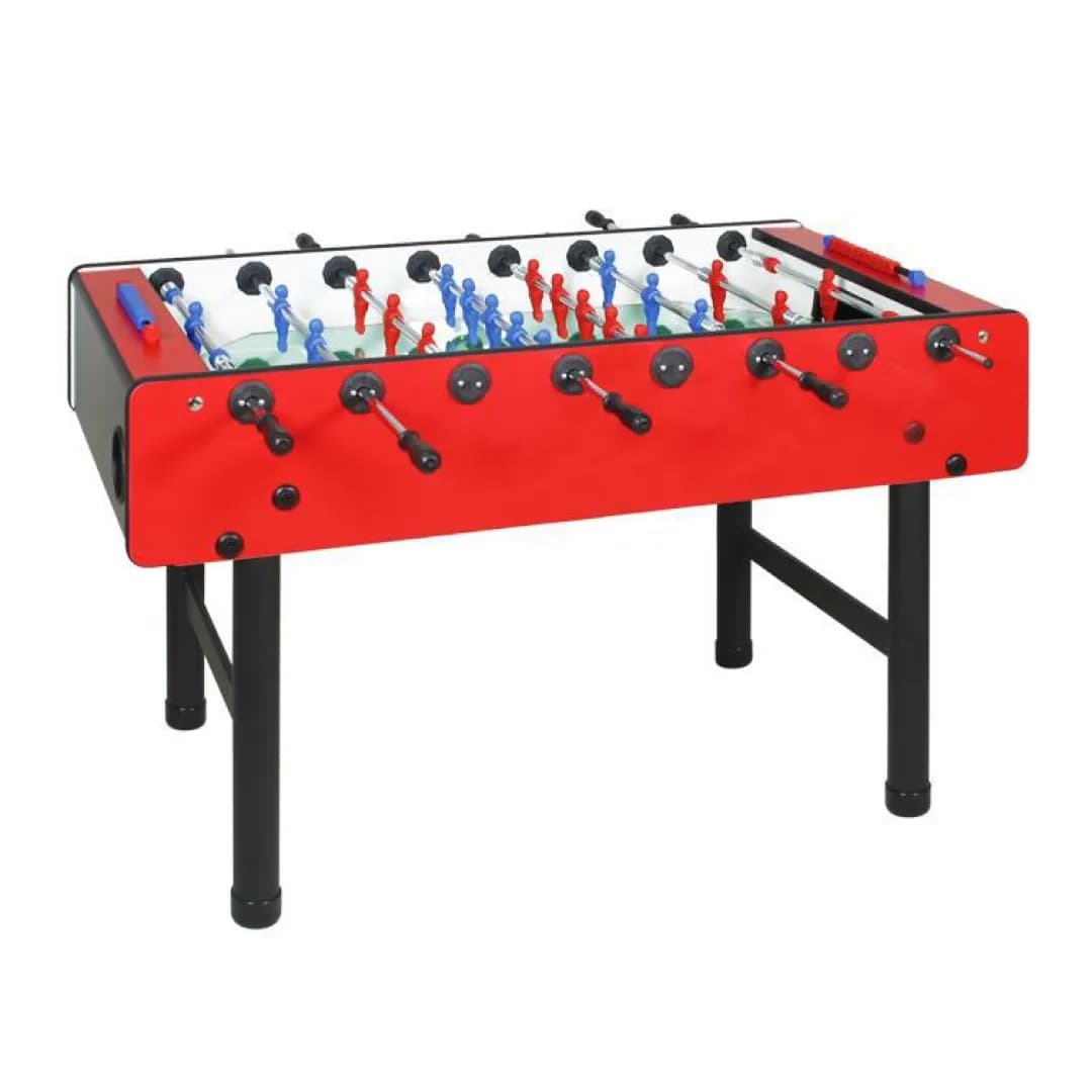 Longoni Bomber Red Gitoni Foosball Table — commercial gaming tables supplied nationwide