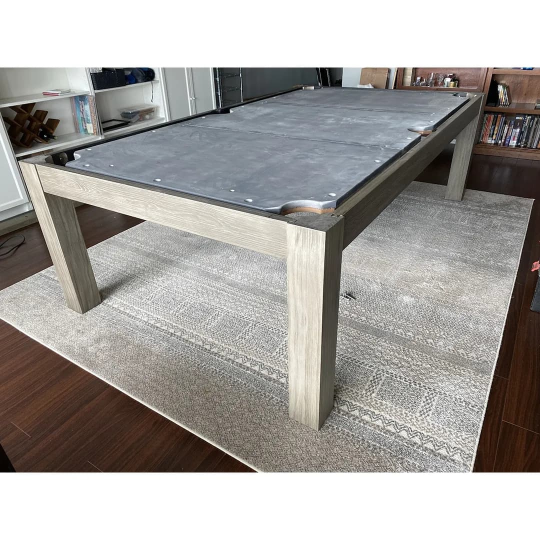 7-8’ Barnwood Grey Majestic Mensa Pool Table — commercial gaming tables supplied nationwide