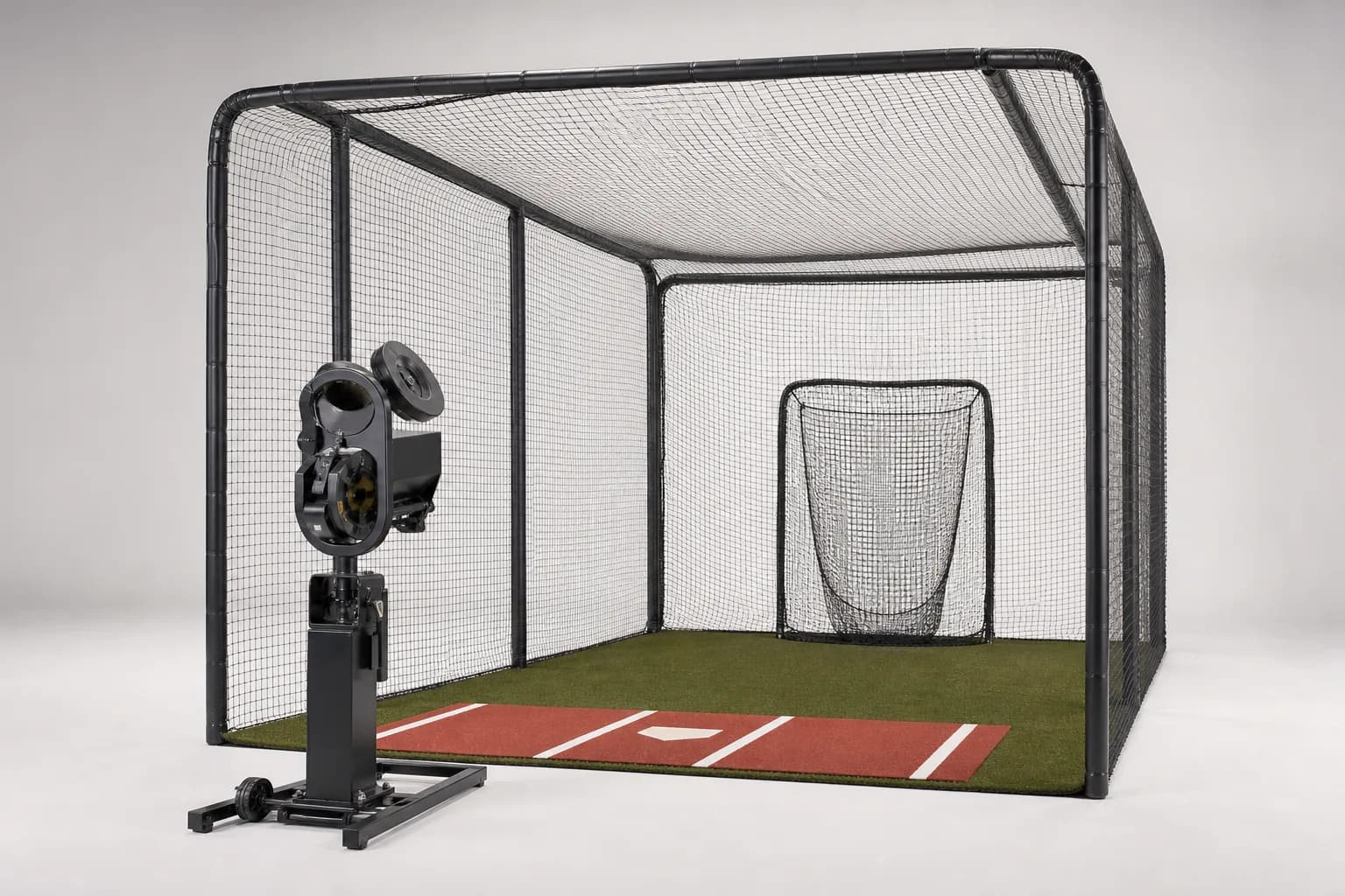 Commercial batting cages for bars, venues and game rooms — supplied and serviced nationwide by Game Tables