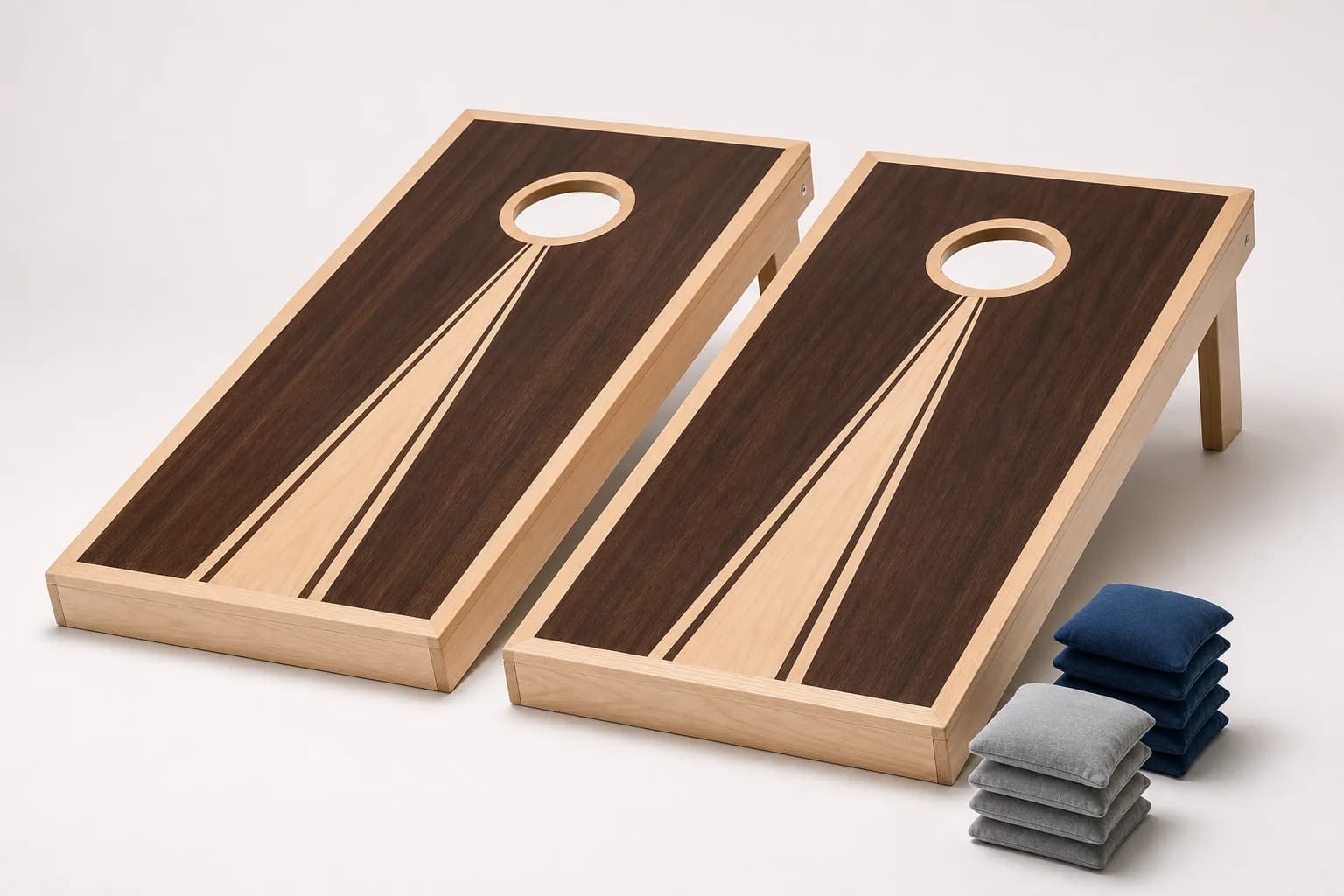 Commercial cornhole boards for bars, venues and game rooms — supplied and serviced nationwide by Game Tables