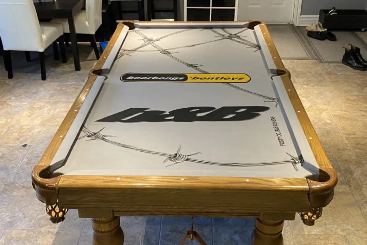 Pool Table Pocket Replacement — commercial pool-table service performed by Game Tables technicians