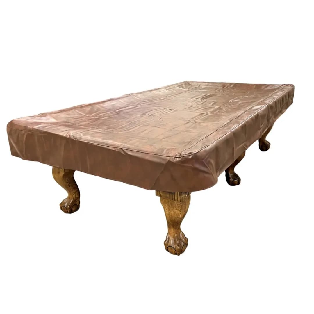Aska Heavy Duty Billiard Cover - Brown — commercial gaming tables supplied nationwide