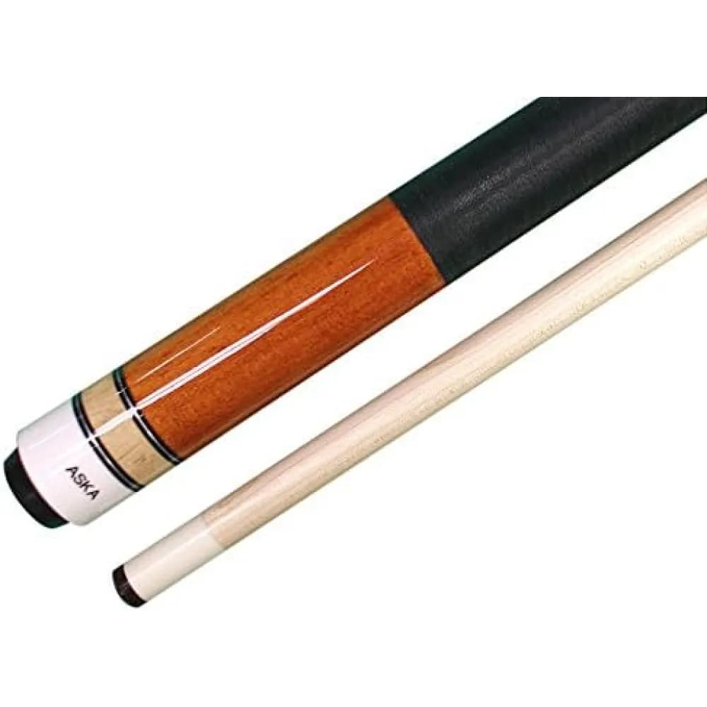ASKA L2 2-Piece Orange Pool Cue Stick, 58-inches Hard Rock Canadian Maple, 13mm Hard Tip — commercial gaming tables supplied nationwide