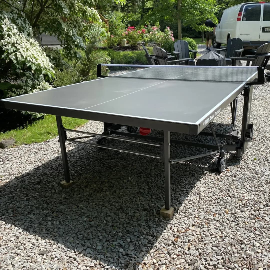 Joola Nova Pro Plus Outdoor Tennis Table With Weatherproof Net Set (6mm Thick) — commercial gaming tables supplied nationwide
