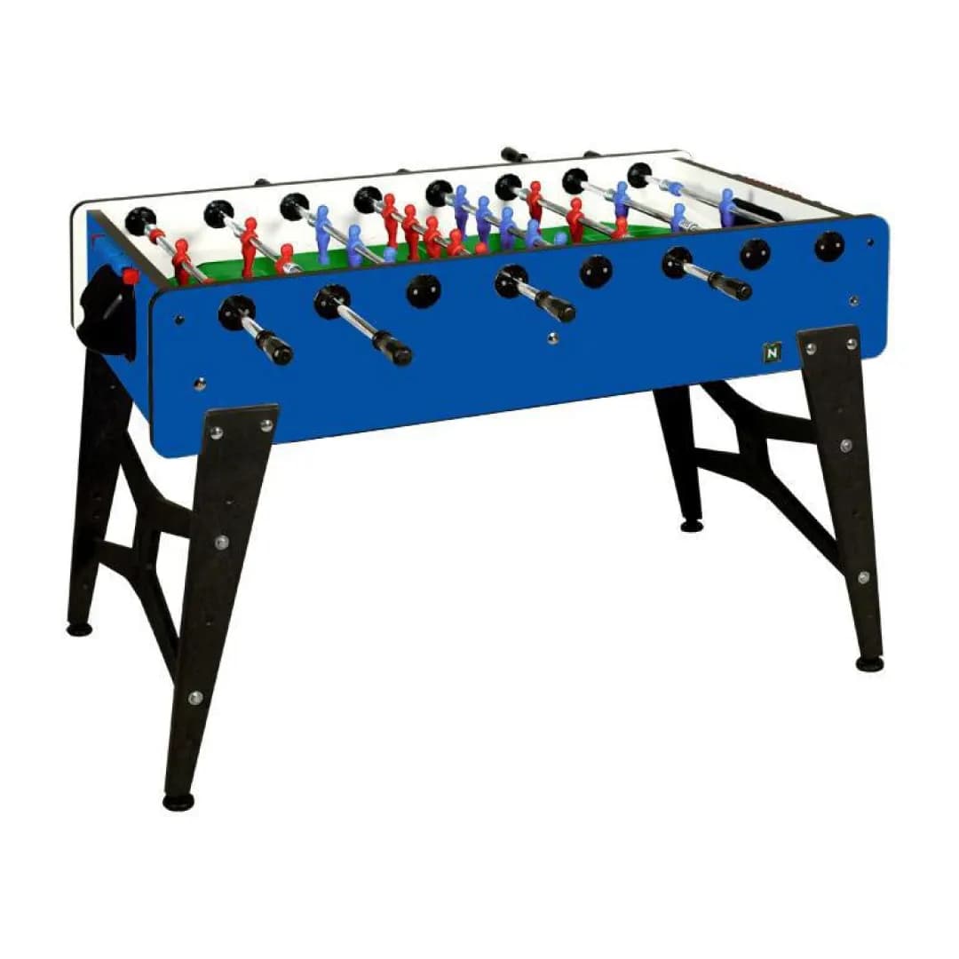 Longoni Strike Indoor Gitoni Foosball Table Blue — commercial gaming tables supplied nationwide